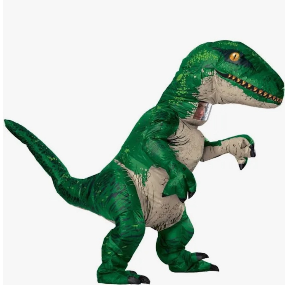 Rubies inflatable velociraptor adult costume